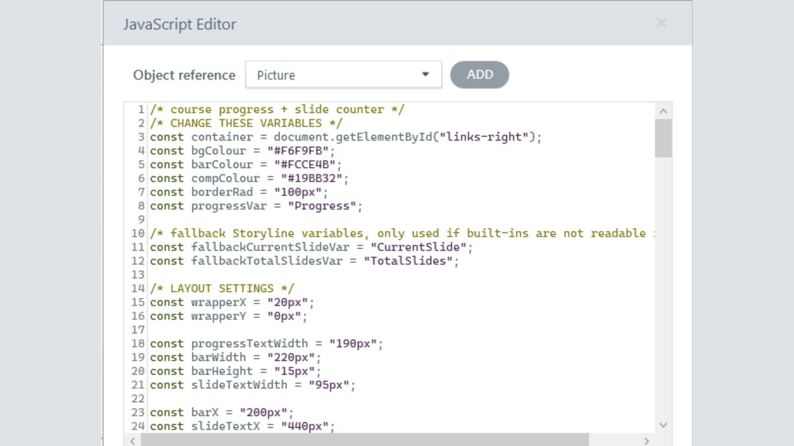 Articulate JavaScript Tools